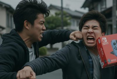 友達にSwitch2当選自慢されたから腹立って殴って骨折させた