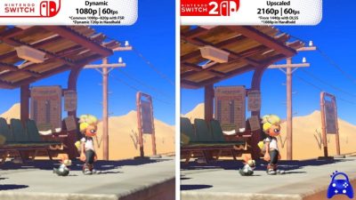【驚愕】スプラ3のSwitch2用チューニング、旧型Switchとの比較で圧倒的な画質の違いが明らかに