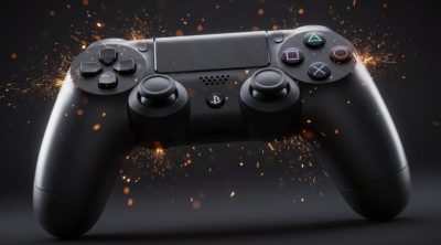 ゲームコントローラーの振動をうまく利用してるゲーム ← 何が思いついた？